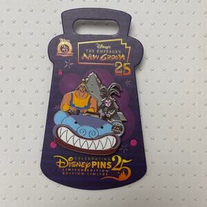 Disney Parks Emperor's New Groove 25th Anniversary Yzma & Kronk Pin